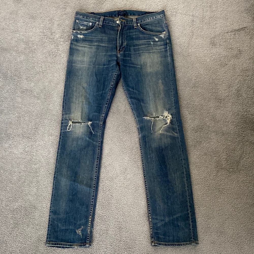 Citizens of Humanity Bowery Distressed Denim Jeans